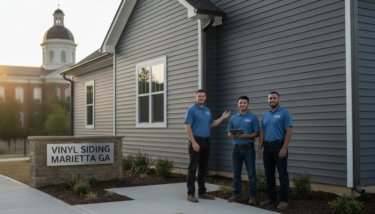Professional vinyl siding installation services in Atlanta GA homes by local experts