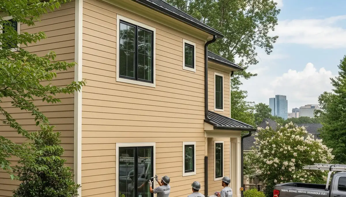 Professional vinyl siding installation for homes in Atlanta, GA
