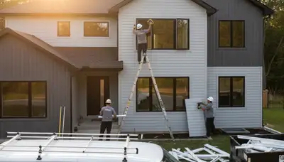 Professional window repair and vinyl siding service in Atlanta, GA by Next Level Exteriors